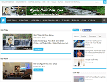 Tablet Screenshot of nguonsuoitamlinh.net